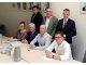 Na zdjęciu (góra, od lewej): Daniel Zawada, Sławomir Cieślik, Grzegorz Sasinowski,
Iwona Fabjańczyk, Piotr Szymczak, Jakub Głuchowski, Konrad Markowski