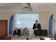 prezydium posiedzenia - prezes SEP dr inż. Piotr Szymczak, prorektor PO prof. dr hab. inż. Tomasz Boczar oraz JM Rektor Politechniki Opolskiej dr hab. inż. Marcin Lorenc